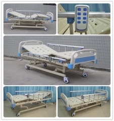 Lit de soins électrique à trois fonctions