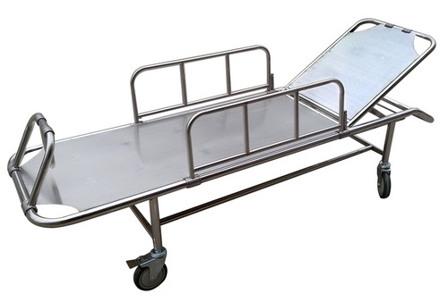 Civière patiente en acier inoxydable