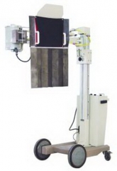 Dispositif mobile à rayons X de 50 ma pour la transmission de lumière fluorescente et la radiographie