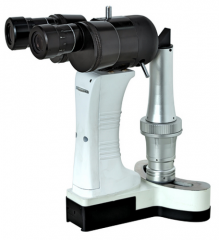 Microscope à lampe à fente à double oeil