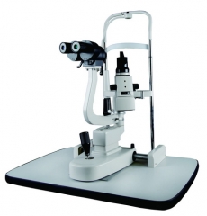 Microscope à lampe à fissure convergente