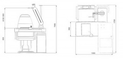 Table de travail combinée