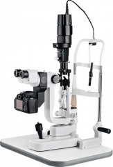 Microscope de lampe à fente avec caméra