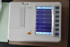 6 canaux 12 dérivations ECG ECG moniteur machine