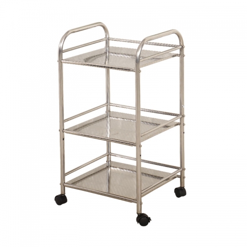Chariot d'hôpital d'acier inoxydable