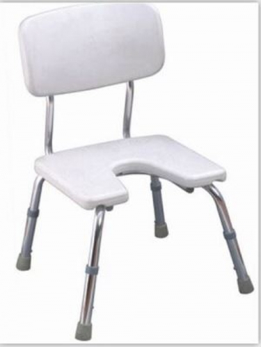 Chaise de douche avec roulette