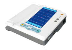 12 canaux 12 dérivations ECG EKG moniteur machine