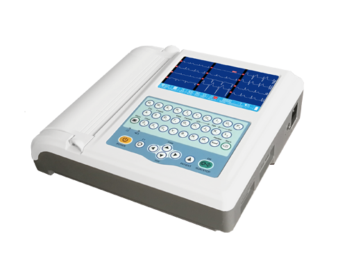 12 canaux 12 dérivations ECG EKG moniteur machine
