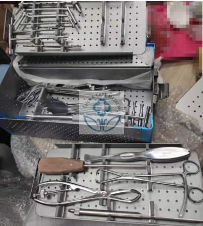 Kit d'instruments pour membres inférieurs, 19 pièces