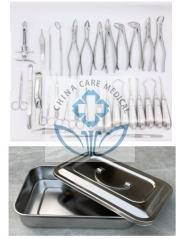 Kit d'instruments de chirurgie dentaire, 35 pièces